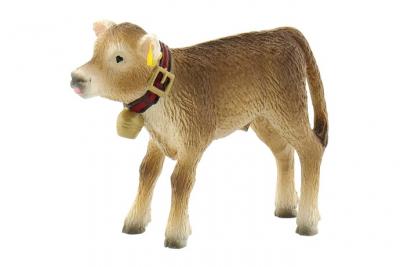 Bullyland - Figurine Vache des Alpes : Veau Benni