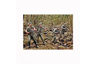 Jungle Patrol, Vietnam War Series - 1:35e - Master Box Ltd. 