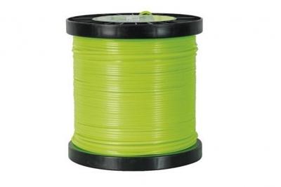 Bobine 80 m&egrave;tres Fil carr&eacute; 3.3 mm pour d&eacute;broussailleuse Ribiland