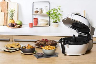 Tefal friteuse &eacute;lectrique Actifry 1,2L de 1,2KG 1350W noir blanc