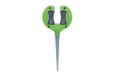 Guide tuyau d'arrosage sur pique vert PRA/GTV.9002