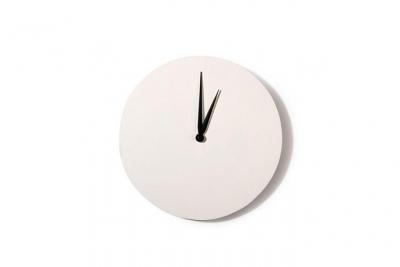 Artemio 14001239 Horloge Ronde 30 cm diam&egrave;tre, Blanc