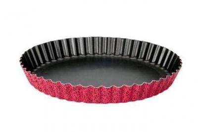 Ibili 355732 Moule &agrave; tarte dentel&eacute; Venus Fond fixe 32cm
