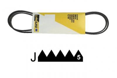 Courroie 1194 j5 mael pour lave linge - c00144656 - semoc00144656