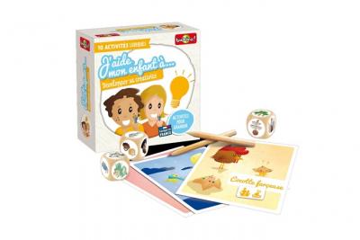 Jeu de d&eacute;couverte J'aide mon enfant &agrave; : D&eacute;velopper sa cr&eacute;ativit&eacute;
