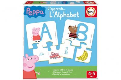 J'apprends l'alphabet : peppa pig