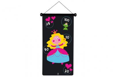 Jeu de fl&eacute;chettes magn&eacute;tique : princesse scratch europe