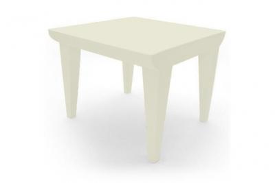 Kartell Table basse Bubble Club - blanc zinc