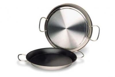 Lacor 60240 plat &agrave; pa&euml;lla inox 18 / 10 durit diam&egrave;tre 40 cm