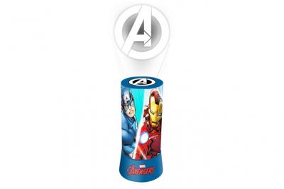 Veilleuse projecteur - Marvel Avengers - Bleue - 19 cm