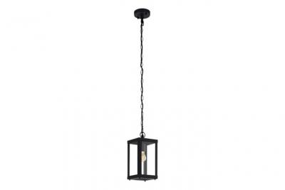Lampe suspendue lanterne ext&eacute;rieure Alamonte 1 L15 cm IP44 - Noir