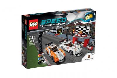 Lego speed champions 75912 la ligne d'arriv&eacute;e de la porsche 911 75912