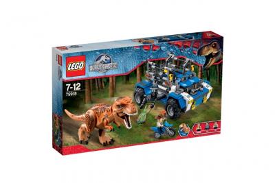 Lego jurassic world - la poursuite du t-rex - 75918 75918