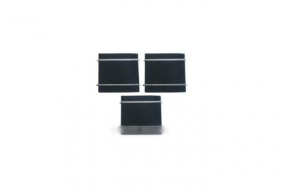 Lot de 3 filtres a charbon pour four fagor brandt vedette sauter de-dietrich - 6856115