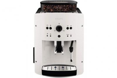 Machine &agrave; Caf&eacute; Automatique de 1,6L avec Buse Vapeur 1450W blanc Krups