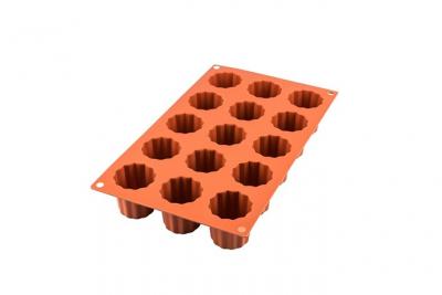Moule silicone Mini Cannel&eacute; x15, Silikomart