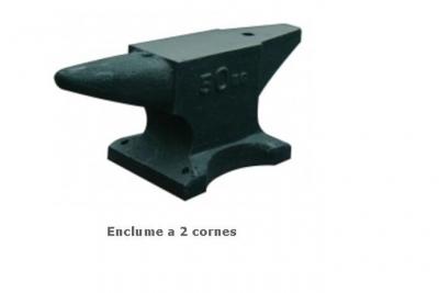Outifrance - Enclume 2 Cornes 10Kg Fonte Acier