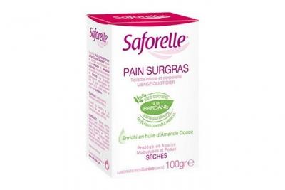 Saforelle Pain Surgras Toilette Intime et Corporelle, 100g
