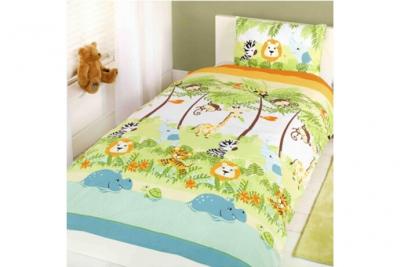 Jungle Boogie simple Housse de couette et taie Set