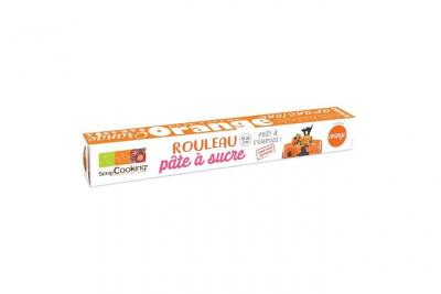 Rouleau de P&acirc;te &agrave; Sucre Orange Pr&ecirc;t &agrave; l'Emploi 430 g