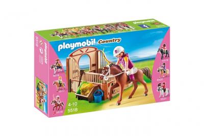 Playmobil Country 5518 - Cheval Shagya Et Cavali&egrave;re
