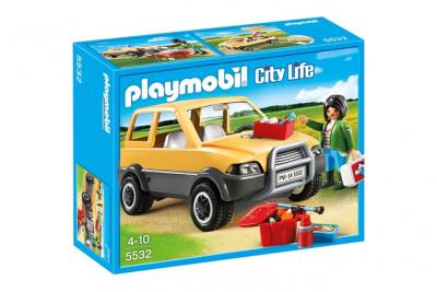 PLAYMOBIL 5532  V&eacute;t&eacute;rinaire Voiture et Mat&eacute;riel