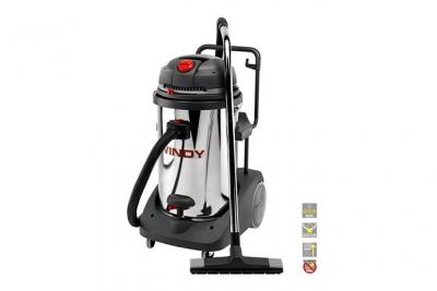 Lavor Pro - Aspirateur eau et poussi&egrave;res 3 moteurs en inox 3600W 78L 195l/s - WINDY 378 IR