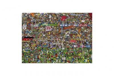 Heye Football History 3000 Piece Alex Bennett Soccer Jigsaw Puzzle 