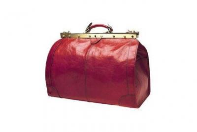 Sac de voyage Diligence Katana Cuir de Vachette Collet K 8256 - Rouge