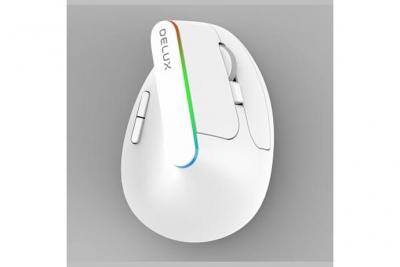 Souris Sans Fil Optique RGB M618DB-RGB-WH Delux 