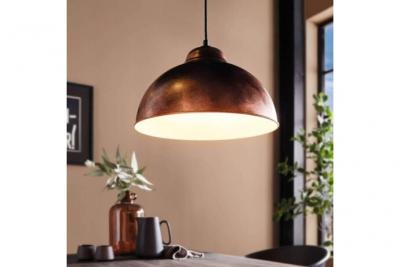 Suspension truro 2 cuivre-antique, E27 max. 1X60W - Eglo