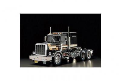 Tamiya - 56336 - radio commande - camion - king hauler noir