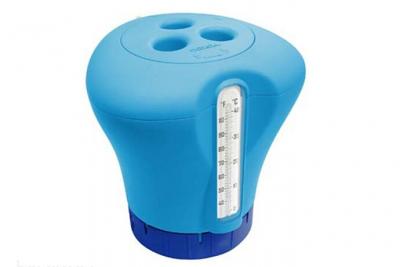 Kokido Thermo-Klor&nbsp;Distributeur de Chlore avec thermom&egrave;tre