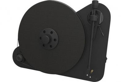 VTE Platine Vinyle Positionnement Verticale pour Droitier, Noir