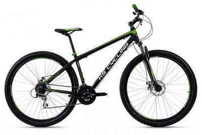 Vtt semi-rigide 29'' xceed noir-vert tc 42 cm ks cycling 824M