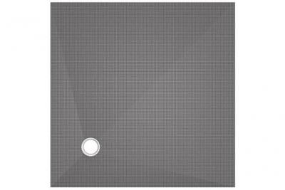 Receveur carr&eacute; Wedi Fundo Primo &eacute;coulement excentr&eacute; 1000x1000x40mm