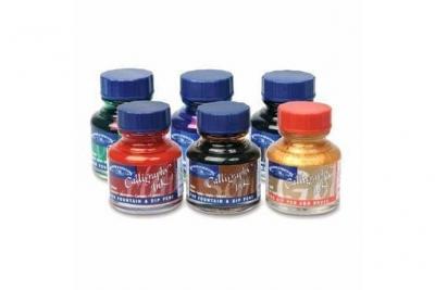 WINSOR & NEWTON Encre de calligraphie Assortimentt 6x30ml