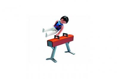 Playmobil Sports Et Action 5192 - Gymnaste Et Cheval D'ar&ccedil;ons