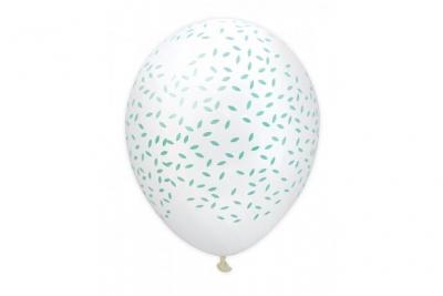 Ballons de baudruche gonflables - Vert d'eau - 6 p. - Scrapcooking Party