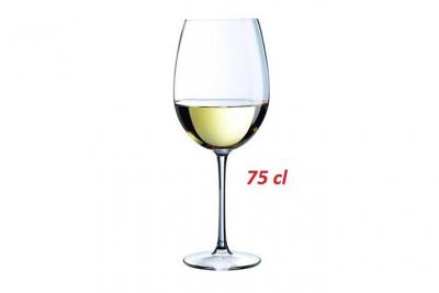 Lot de 6 verres &agrave; pied 75cl - chef and sommelier - d0795