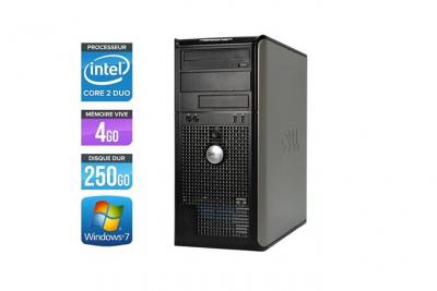 Pc de bureau Dell 780 Tour - Core 2 Duo 2.93 GHz - 4 Go 
