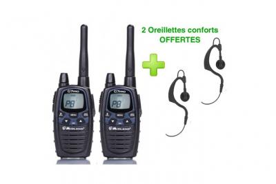 Midland - G7 pro - PMR446 blister avec 2 talkies-walkies (ALN020PRO)