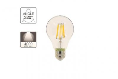 Ampoule Filament LED culot E27, 1055 Lumens Blanc chaud