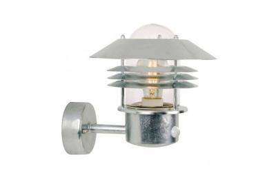 Applique murale acier galvanis&eacute; de terrasse VEJE 23 Cm