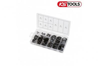 Assortiment de circlips KS TOOLS - Type E -  300 pcs - 970.0110