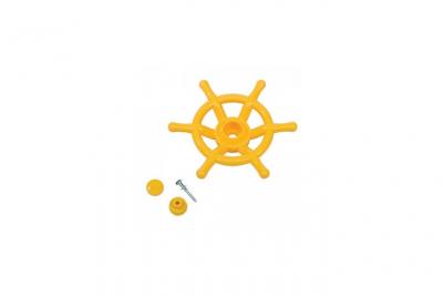 AXI Barre &agrave; roue pour maison de jeu 35 cm jaune