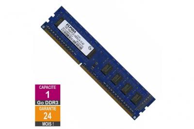 Barrette M&eacute;moire 1Go RAM DDR3 EBJ10UE8BDF0-DJ-F PC3-10600U 1333MHz 1Rx8 