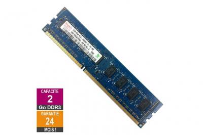 Barrette M&eacute;moire 2Go RAM DDR3 Hynix HMT125U6TFR8C-H9 PC3-10600U 1333MHz 2Rx8 