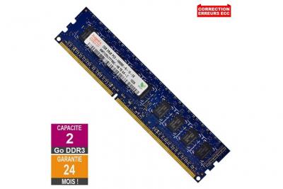 Barrette M&eacute;moire 2Go RAM DDR3 Hynix HMT125U7TFR8C-H9 PC3-10600E 1333MHz 2Rx8