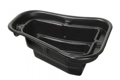 Bassin pr&eacute;form&eacute; noir HDPE Pond Start 250 - 135x105x45cm - 250L